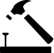 An image of a hammer